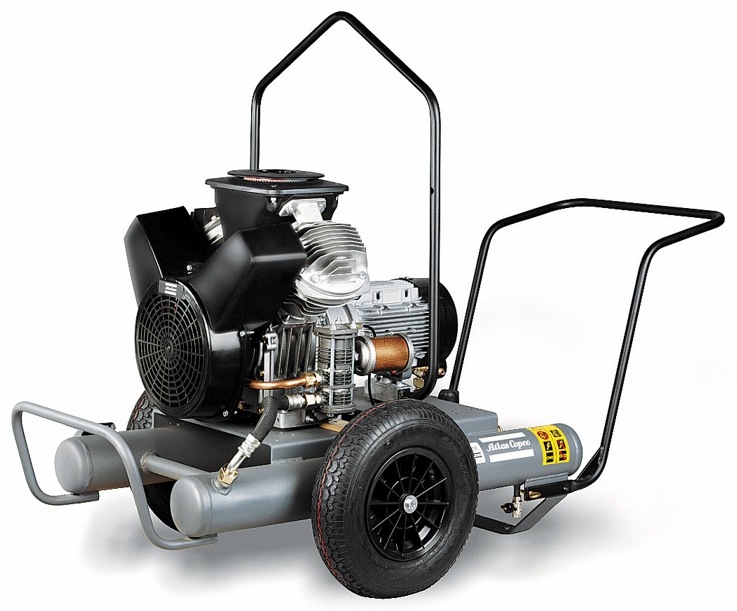 Поршневой компрессор Atlas Copco LT10-20 Trolley