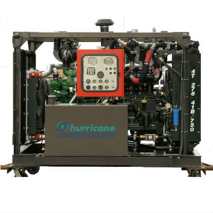 Дожимной дизельный компрессор Atlas Copco Hurricane B4-41/1000