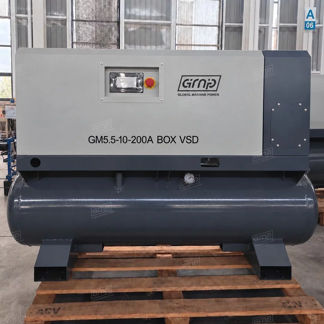 Винтовой компрессор GMP GM 5,5-10-200 VSD BOX
